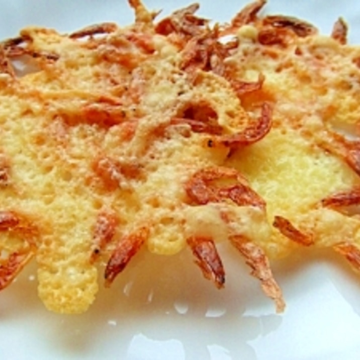 簡単おつまみ 桜えびチーズせんべい レシピ 作り方 By Iihi009 楽天レシピ